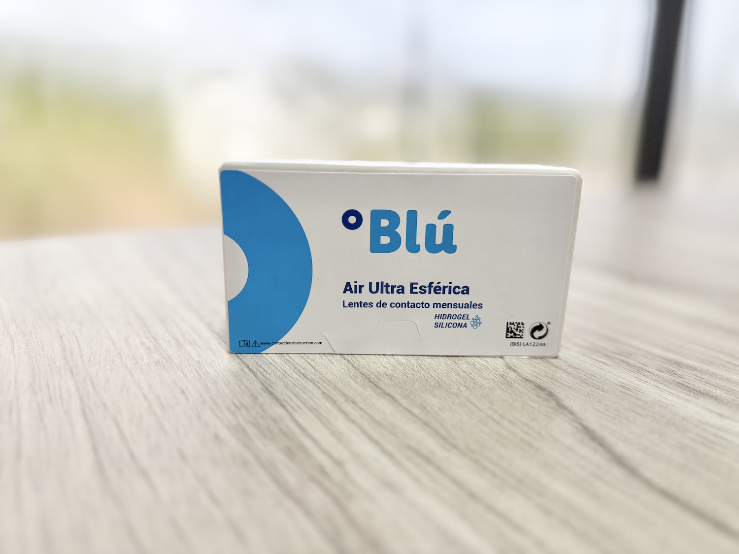 Lentillas mensuales Blú Air Ultra Esférica (Caja de 6 lentillas)