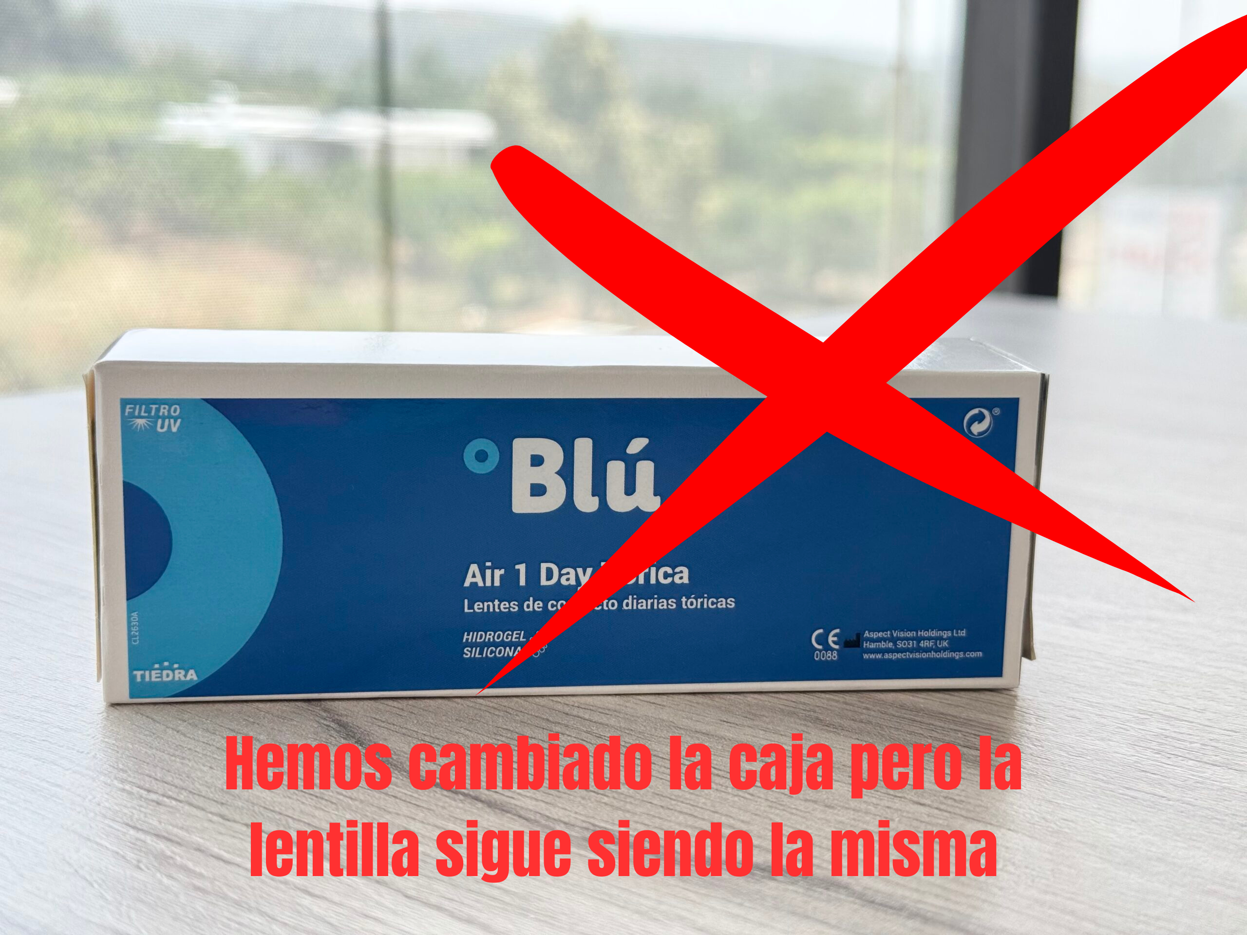 Lentillas diarias Blú Air 1 Day Tórica (Caja de 30) - Imagen 2