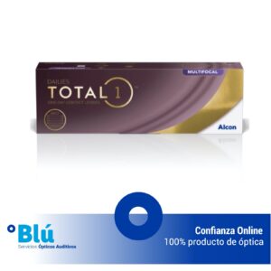 Las Lentillas diarias Dailies TOTAL1 Multifocal ofrecen visión nítida en todas las distancias, hidratación prolongada y una adaptación multifocal sencilla y eficaz. Compra online, 100% de óptica y al mejor precio.