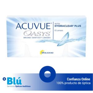 Lentillas quincenales ACUVUE OASYS con HYDRACLEAR PLUS - Caja de 6 lentillas