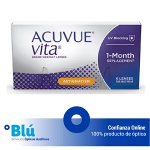 Lentillas mensuales ACUVUE VITA for ASTIGMATISM (Caja de 6 lentillas)