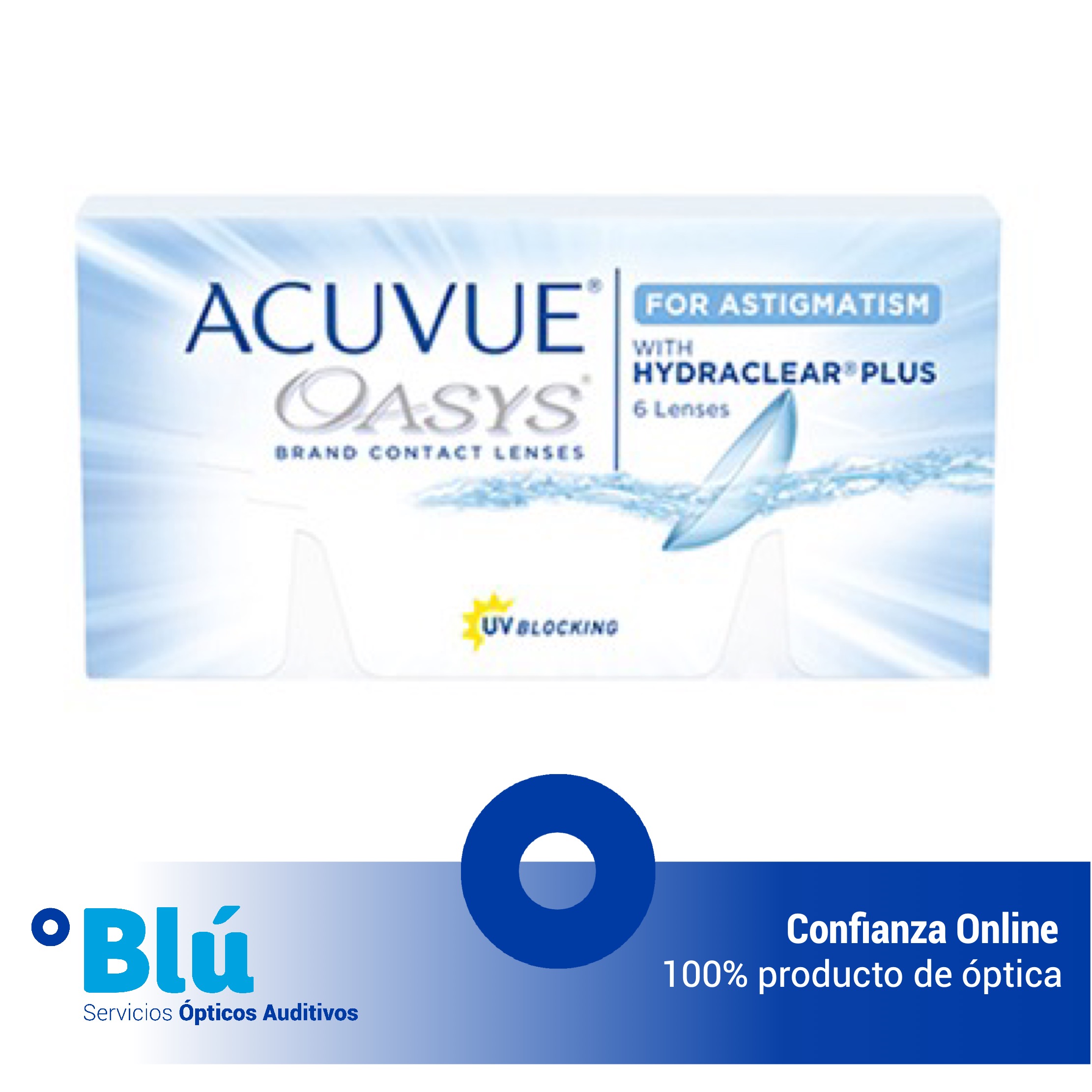 Lentillas quincenales ACUVUE OASYS for Astigmatism