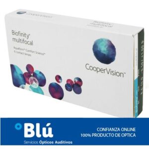 Lentillas mensuales Biofinity Multifocal (Caja de 6 lentillas)