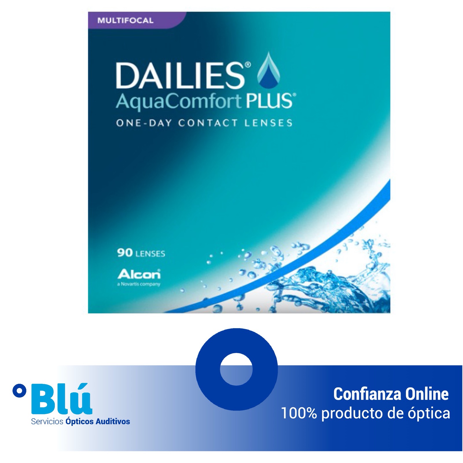 Lentillas diarias Dailies AquaComfort Plus Multifocal