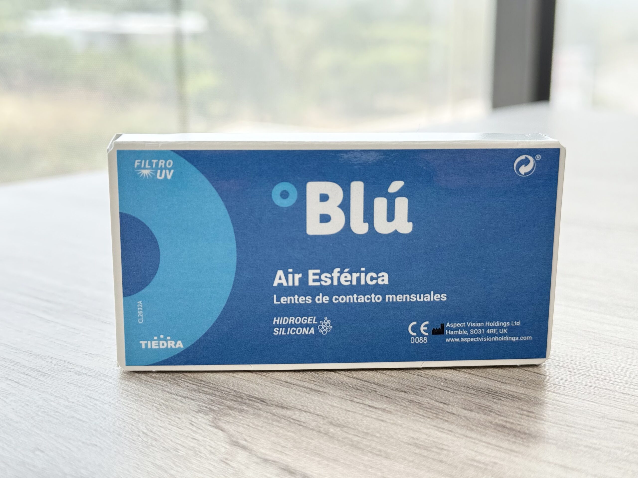 Lentillas mensuales Blú Air (Caja de 6 lentillas)