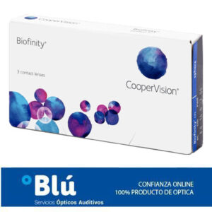 Lentillas mensuales Biofinity (Caja de 6 lentillas)